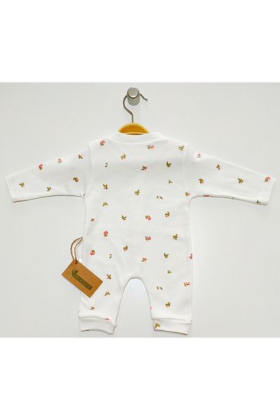 nc gift Cotton Interlock Front Snaps Baby Jumpsuit Without Booties