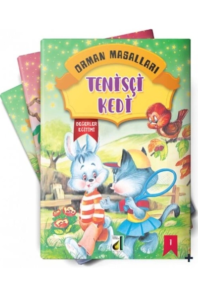Damla Yayınevi Orman Masalları Seti - 8 Kitap Takım Damla Yay. (Korunaklı Poş...