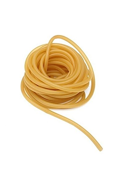 EXİZ TİCARET 3 Metre , 4-6 mm Turnike Dren Lastiği, Sapan Lastiğ