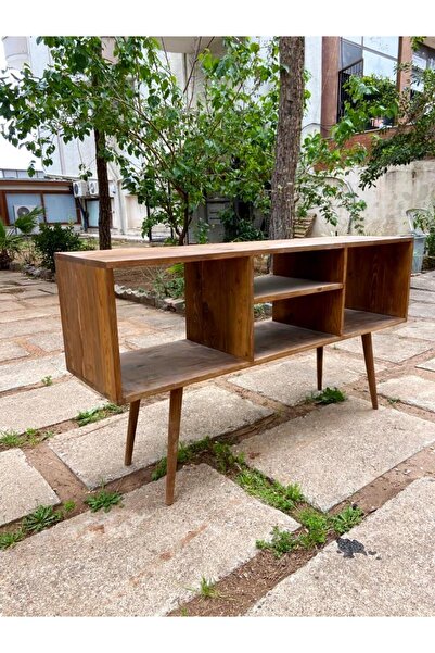 ratolye Masif Ahşap Plak ve Pikap Dolabı - Rpt06