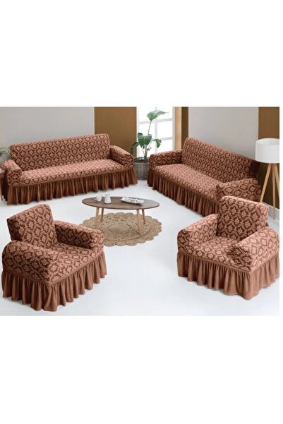 Bright Home Ζακάρ πολυθρόνα, καναπές, κάλυμμα καναπέ-κρεβάτι, μοτίβο περιτυλί...