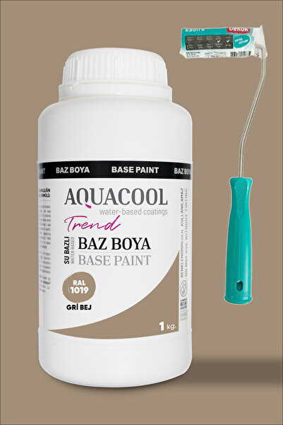 Aquacool Trend Çok Amaçlı Geri Dönüşüm Boyası - Akrilik Boya - Baz Serisi 1 Kg