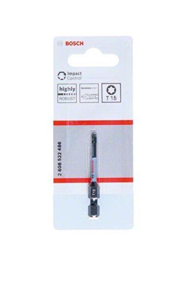 Bosch Impactc Torx Bits Ucu T15 X 50 Mm 1'li 2608522486