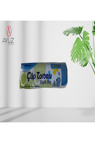 Ayliz Plast & Ambalaj Ayliz Plast & Packing Garbage Bag Large Size 65*80 1 Roll Total 10 Pieces