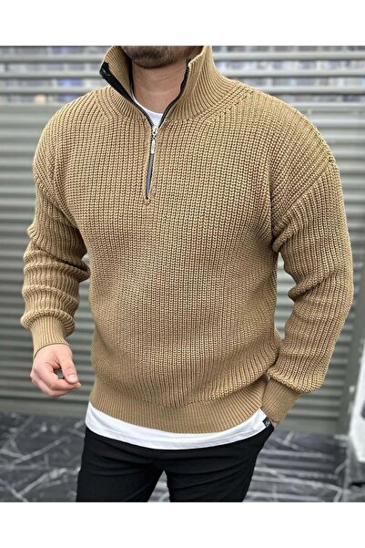 Butik Karaca COPY - pulover tricotat oversize pentru bărbați, cu guler crewne...