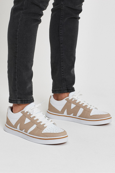 Unisex BEYAZ&KUM Günlük yürüyüş Spor Ayakkabı