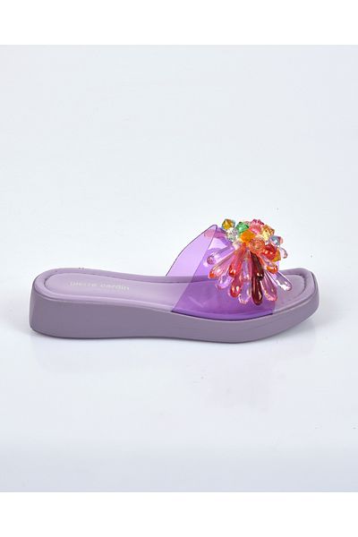 Pierre Cardin Lilac Women's Slippers PC-6922