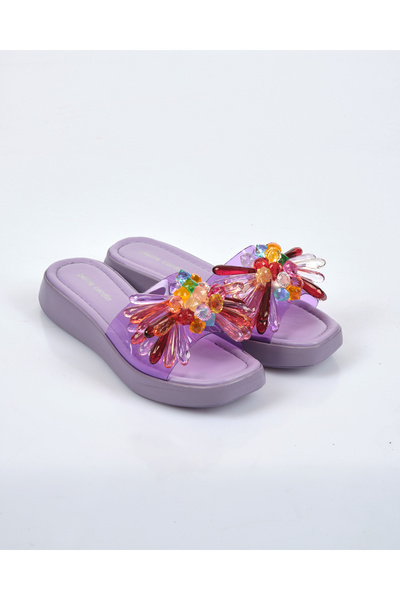 Pierre Cardin Lilac Women's Slippers PC-6922
