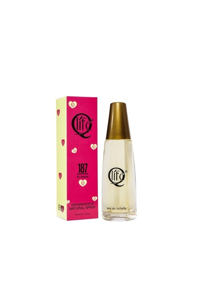 Qlife No: 187 Candy Çiçek Kokulu Kadın Parfüm 50 ml Edc