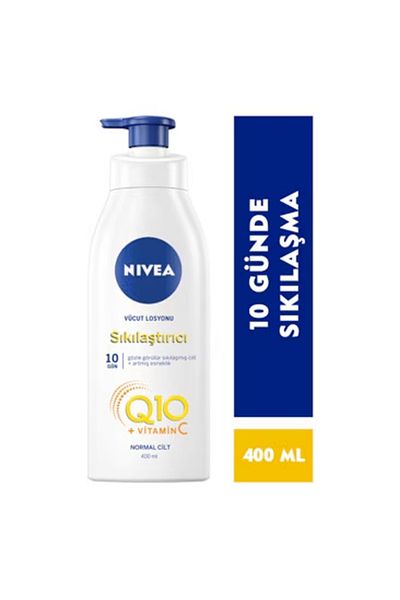 NIVEA Q10 + Vitamin C 400 ml - 48 Hour Body Moisturizing Firming Lotion