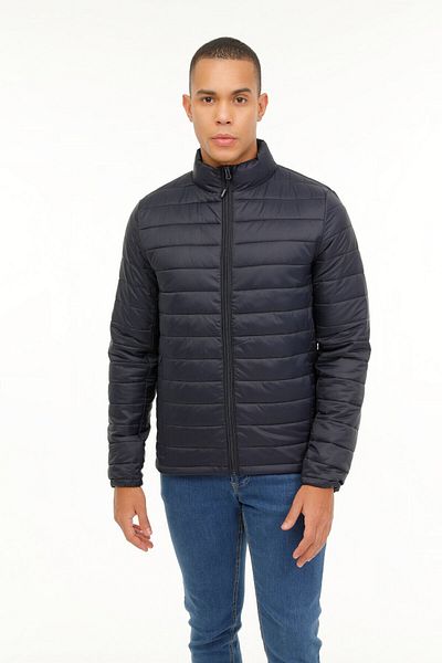 Kinetix MB BASIC PADDED COAT 3PR Navy Blue Men's Coat