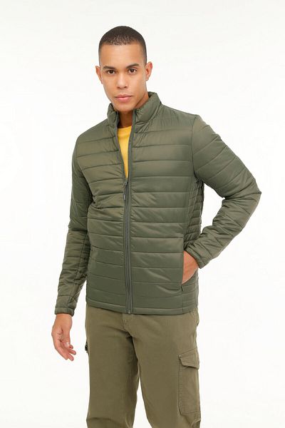 Kinetix MB BASIC PADDED COAT 3PR Χακί Ανδρικό Παλτό