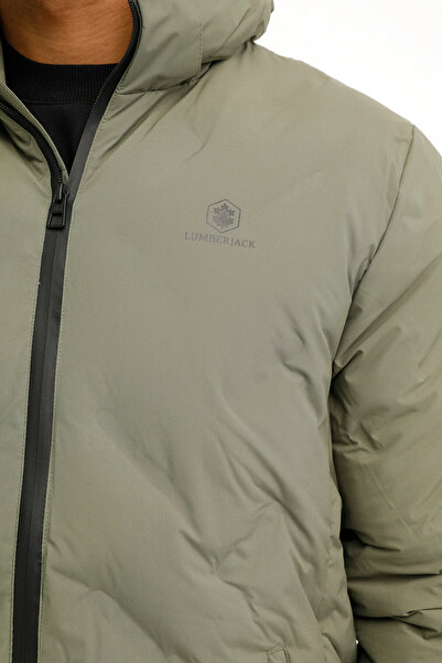 lumberjack ML HENRY COAT 2SN17 3PR Haki Erkek Kısa Kaban