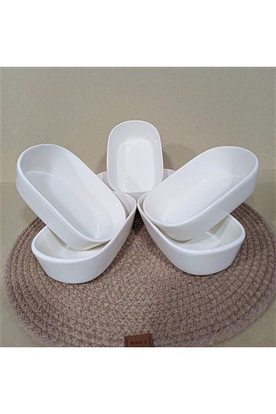COOKCASE Deva Ceramic 1stClass 6 Ceramic Tile Breakfast & Sauce Bowl