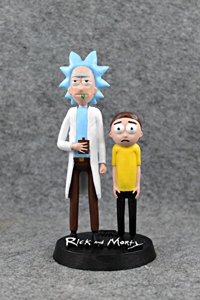 PWUL WORKS Rick And Morty - Büst  Figür 20cm Boyut