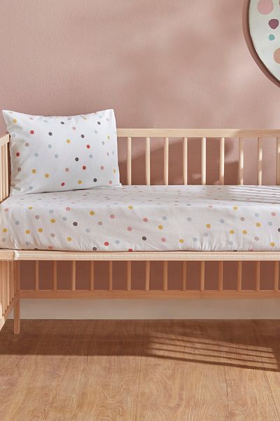 Karaca Home Set de perne și cearșaf pentru bebeluși cu model de ponei