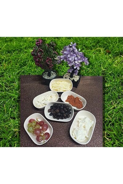 COOKCASE Deva Ceramic 1stClass 6 Ceramic Tile Breakfast & Sauce Bowl