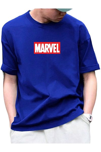 BENROMA 1 προϊόν δώρο για αγορές 6 και άνω Marvel Print Oversize Unisex T-shirt