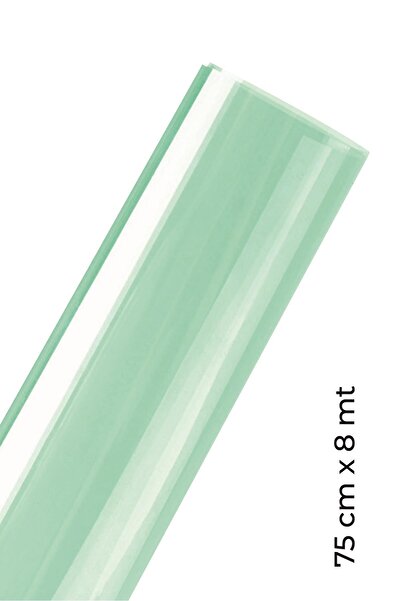 Ecce Зелена американска фолио за прозорци, устойчива на надраскване - 75 см x 8 метра