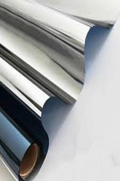Ecce 75 cm X 3 Meters Mirrored Black Glass Film - American Anti-Scratch