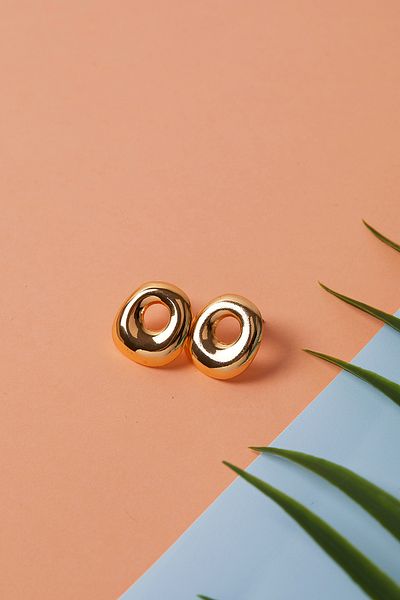 Elika Silver Trend Model Women's Bijouterie Earrings