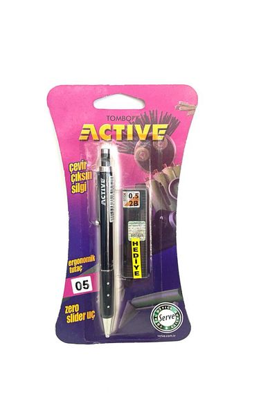 Serve Tombow Active Versatil Pen 0.5 & Tombow 0.5 2b Nib Gift