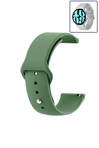 Tagomoon Samsung Galaxy Watch 6 40mm / 44mm Uyumlu Kordon Yumuşak Dokulu Esne...