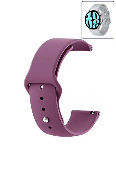 Tagomoon Samsung Galaxy Watch 6 40mm / 44mm Uyumlu Kordon Yumuşak Dokulu Esne...