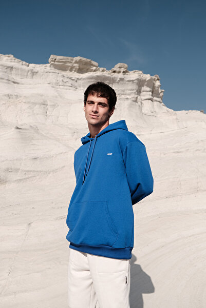 Unisex Mavi Sweatshirt