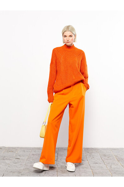 LC Waikiki Women's Comfortable Fit Straight Trousers