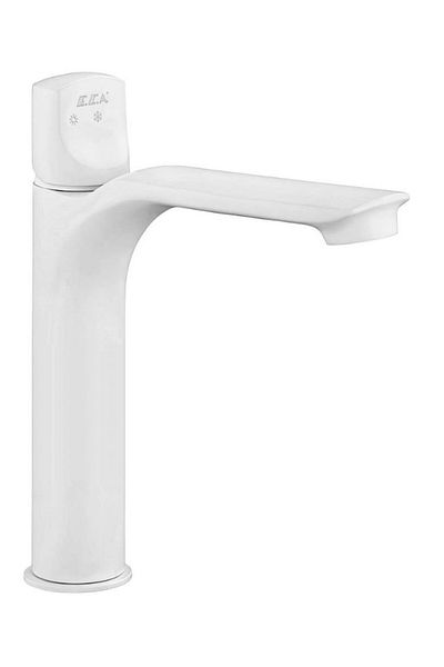Eca Myra Medium Size Sink Faucet Matte White Color102108983C4
