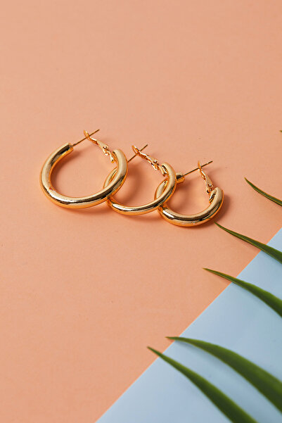 Elika Silver هوب نموذج حلق المجوهرات النسائية