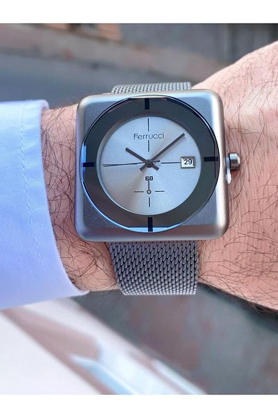 Ferrucci  Men's Straw Cord Wristwatch