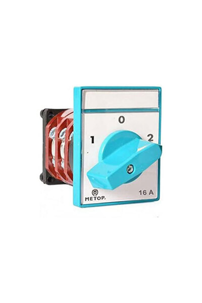 Metop 3X10A Kutup Değiştirici Şalter