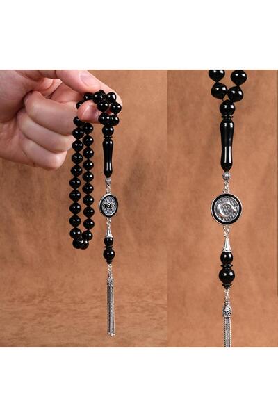 TESBİHCİBABA 100.Yıl Özel Tasarımı Erzurum Oltu Taşı Tesbih