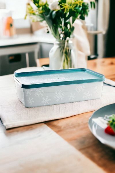Melkan Home Deep Freezer Storage Container 2 Liter No Frost Storage Container Alaska Deep Freezer Storage Container