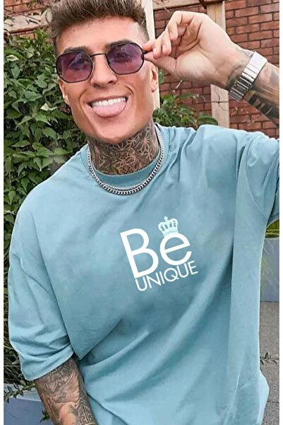 Adrift Чоловіча турецька Turkuaz Be Unique з принтом Oversize з велосипедним ...