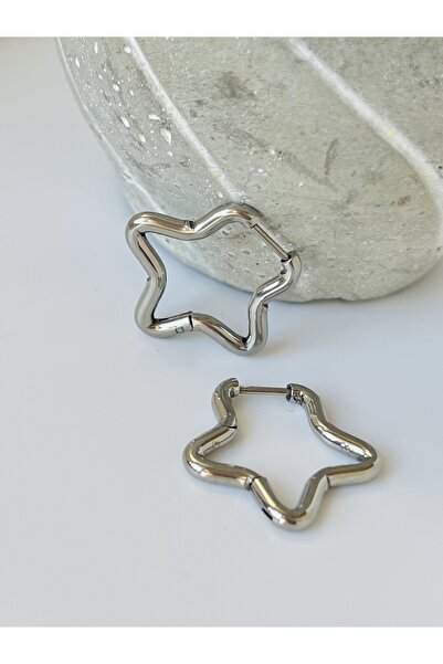 KOALA COMPANY ÇELİK GOLD RENK YILDIZ KÜPE 23 MM