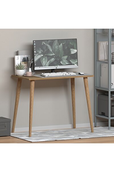 Monte Sehpa Fiona 90x55 Cm Çalışma Masası Bilgisayar Masası Ofis Ders Yemek Masası