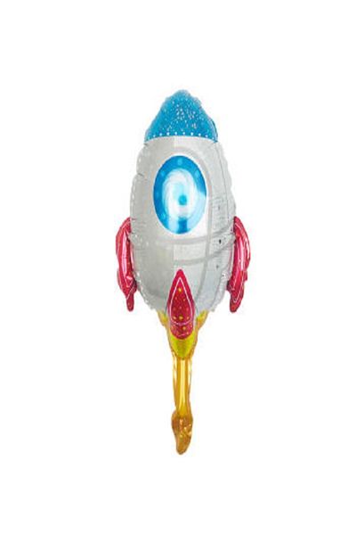Kazanabil 6-PIECE SPACE THEMED FOIL BALLON SET
