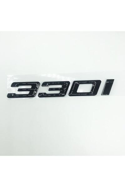EDEXPORT Bmw 330i Piano Black Bagaj Yazısı İthal Ürün A++ Kalite