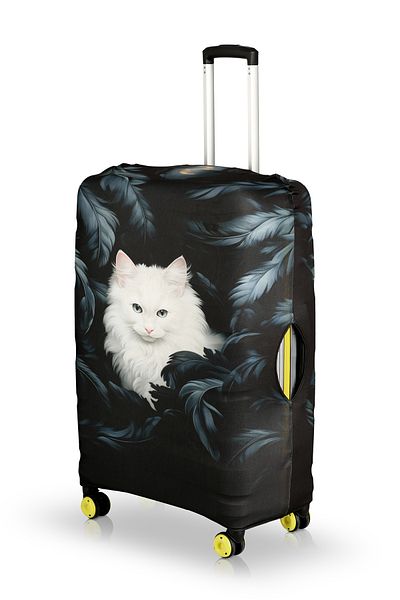 hızlıvaliz Husa pentru valiză My Saddlery Protector pentru valiză (ALB-CAT)
