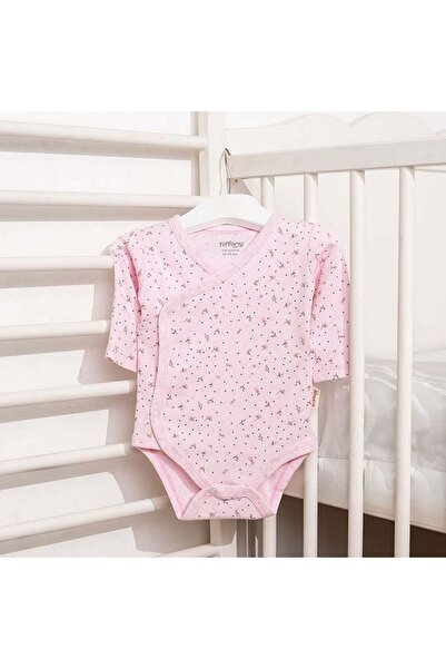 Tiffany Baby Jakarlı Flowering Theme Kruvaze Bebek Body 57022