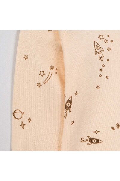 Tiffany Baby Galaxy Organic Theme Long Sleeve Baby Body 61011