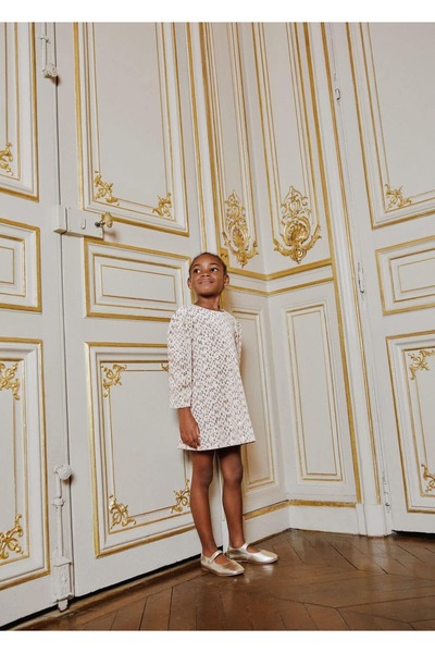 MANGO Baby Payetli elbise