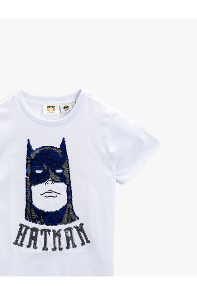 Koton Koszulka Batman z licencjonowaną bawełnianą nadrukiem