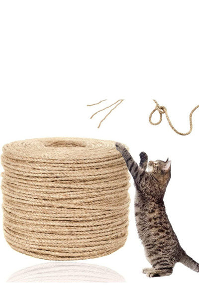 Prestij Boncuk 6mm Jüt Halat & Kendir & Hasır Ipi 10 Metre