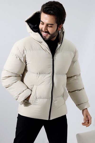 GAREN Unisex Oversize Hooded Αδιάβροχο Αδιάβροχο Coat Crinkle