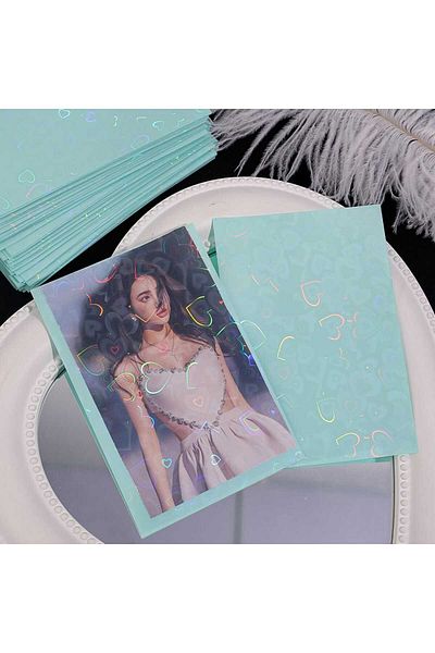 REN AKSESUAR Lomo Card Protector with Colored Back, 2 Pieces