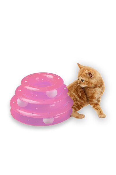 Kurtbay Şekil 3 Katlı Kedi Oyuncağı